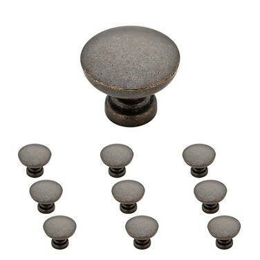 Franklin Brass Fulton 10Pack Cabinet Knobs Warm Chestnut Drawer Knobs Kitchen Cabinet Knobs for Dresser Drawers Pulls and Knobs 1316 Closet Door Knobs P29523KWCNB