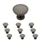 Franklin Brass Fulton 10Pack Cabinet Knobs Warm Chestnut Drawer Knobs Kitchen Cabinet Knobs for Dresser Drawers Pulls and Knobs 1316 Closet Door Knobs P29523KWCNB