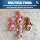 Constructive Playthings Tender Touch 12 H Multicultural Baby Doll Toys Set with Blankets Headbands and Panties Set of 4 Diverse Baby Dolls for Kids Multicolor