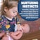 Constructive Playthings Tender Touch 12 H Multicultural Baby Doll Toys Set with Blankets Headbands and Panties Set of 4 Diverse Baby Dolls for Kids Multicolor