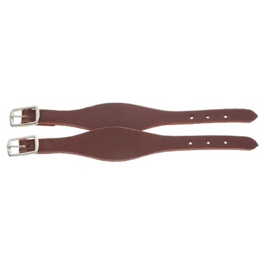 Tough 1 Shaped Leather Hobble Straps Dark Oil
