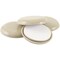 SuperSliders SelfStick Furniture Sliders for Carpeted Surfaces 4 Piece 34 Round Linen