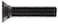 The Hillman Group 260105 12 X 3Inch Plow Bolts 50Pack  black