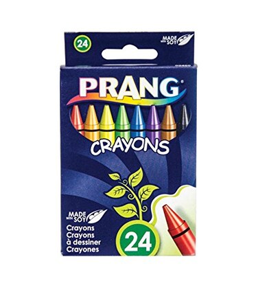Prang Crayons Standard Size Assorted Colors 24 Count
