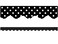 Teacher Created Resources Border Trim Black Mini Polka Dots 4671