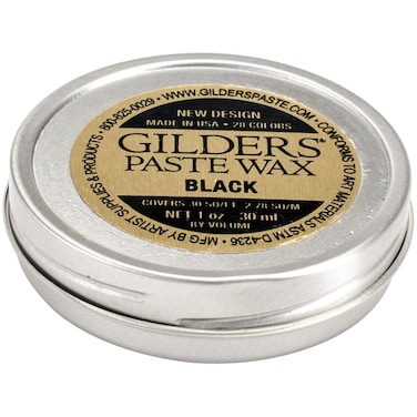 Baroque Art Gilders Paste 1 OuncesBlack