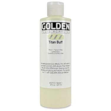 Golden Fluid Acrylic 8 Ounce Bottle Titan Buff