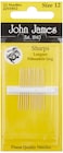 John James Needle Sharps Size 12 pc