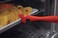 Norpro 1229 Silicone Oven Rack PushPull Tool Red