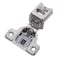 Hickory Hardware HH7471814  114 Inch Overlay Concealed Euro Cabinet Door Hinge with 106 Degree Opening Angle and Self Close Function  1 Set of Pair
