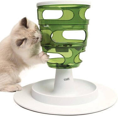 Catit Senses 20 Food Tree  Sturdy TreeShaped Slow Feeder