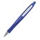 Office DepotSuper Comfort Grip Retractable Ballpoint Pen 10 mm Medium Point Blue Barrel Blue Ink pk Of 12 OD37317