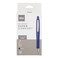 Office DepotSuper Comfort Grip Retractable Ballpoint Pen 10 mm Medium Point Blue Barrel Blue Ink pk Of 12 OD37317