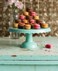 Now Designs Tin Cake Stand Aqua
