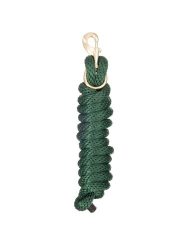 Tough 1 Poly Lead with Replaceable Bolt Snap Hunter Green 8 12ft