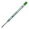 Monteverde Capless Gel Ballpoint Refill to Fit Parker Ballpoint Pens Fine Point Green 2 per Pack P422GN