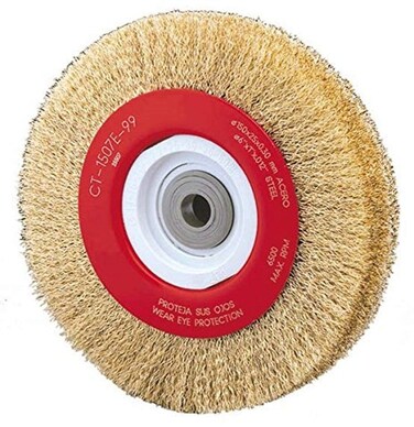 Alfa Tools WB67151 6 Crimped Wide Face Wire Wheel