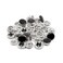 Dritz 2513 Pearl Snap Fasteners Black Size 16 716Inch 12Count