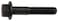 The Hillman Group 44088 M12175 x 80 Metric Flange Bolt 3Pack