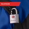 Master Lock TSAAccepted Luggage Lock 78 in Wide 4683Q Pack of 4 Keyed Padlock 4 Pack Brass
