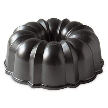 Nordic Ware Pro Cast Original Bundt Pan 12 Cup Grey