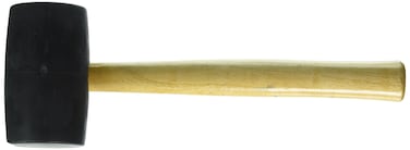 Bon Tool Rubber Mallet Black 24 oz