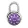 Master Lock Purple Combination Locker Lock 3Digit Combo Padlock for Gym and School Lockers Metal Indoor Dial Lock 1514D