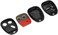Dorman 13618 Keyless Remote Case Compatible with Select Models Black
