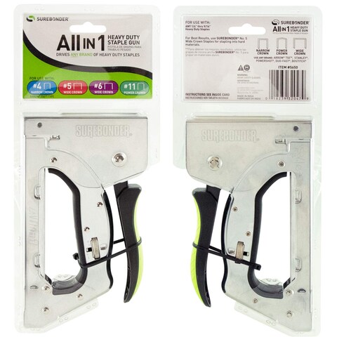 Surebonder 5650 AllIn1 Heavy Duty Staple Gun