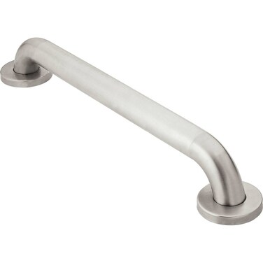Moen Bathroom Safety 24Inch Shower Grab Bar with Concealed Screws for Elderly or Handicapped R8924P