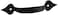 Laurey 21014 3 14Inch Colonial Handle Black