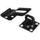 National Hardware N305979 V32 Swivel Staple Safety Hasp in Black