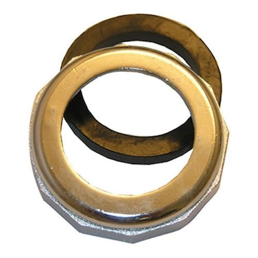 LASCO 031827 112Inch by 114Inch Chrome Plated Reducing Slip Joint Nut with Washer
