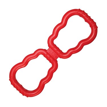 KONG Tug Toy  Dog Supplies for Tug of War  Natural Rubber Dog Toy for Outdoor  Indoor Playtime  for MediumLarge Dogs