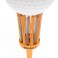 BRUSH T Premium Plastic Golf Tees Orange Oversize 3Pack Size 24 Unbreakable Innovative Design Consistent Height Perfect Golf Gift for Men and Women Golfing Tees Works With Any Golf Ball