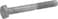 The Hillman Group Galvanized 811623 Hot Dipped Hex Bolt 12Inch x 4Inch 25Pack 4 inches