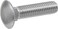 Hillman 516 x 312Inch 832582 Stainless Steel Carriage Bolt 25Pack Color