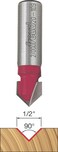 Freud 20109 12 Dia 90 V Grooving Bit with 12 shank 214 overall length