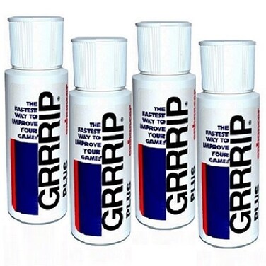 GRRRIP Plus Enhancer Improve Grip Dry Hands Grip Lotion 4 2oz Bottles 236 ml Total Also Available in Packs of 1 2 8 and 12 Proven Results for Crossfit Tennis Golf