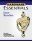 Hardware Essentials 852395 Bright Brass Door Knocker with Viewer 7in 1 Piece