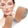 OK TAPE Face Lift TapeFacial Myofascial Lift Tape for Firming and Tightening Skin Face Neck Lift Tape AntiWrinkle AntiFreeze Tape 1 Roll 2in x 164ft 5cm x 5m Beige