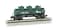 Bachmann Industries 3 Dome Tank Chemcell Car N Scale