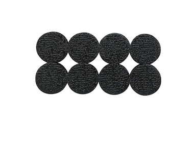 Shepherd Hardware 3602 1Inch Surface Grip Adhesive Non Slip Pads 16CountBlack