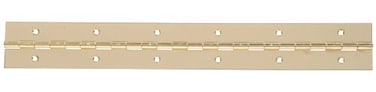 Hardware Essentials 852775 Continuous Pin 72 x 2 Brass