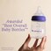 Lansinoh AntiColic Baby Bottles for Breastfeeding Babies 5 Ounces 3 Count Includes 3 Slow Flow Nipples Size S