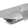 Frost King U37H Drip Cap Door Bottom 134 x 36 Silver