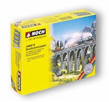 Noch 34860 Quarry Stone Viaduct N Scale Model Kit
