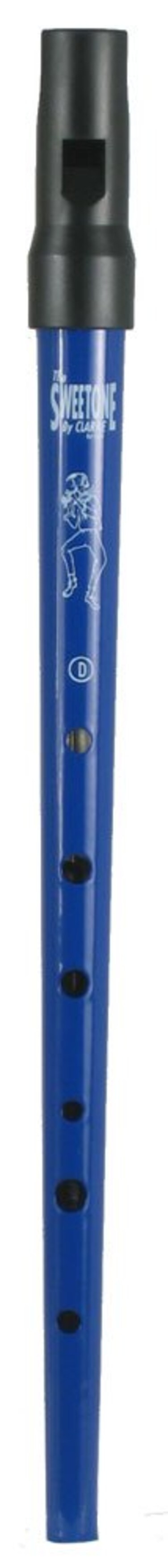 Clarke Sweetone Tinwhistle in D  Blue