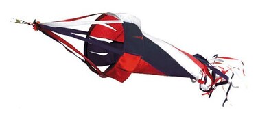 Premier Kites 22534 Wind Garden Spinsock Tecmo 48Inch