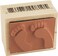 Stamps by Impression Feet Footprints Rubber Stamp Small 75 x 1
